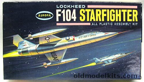 Aurora 1/110 Lockheed F-104 Starfighter, 291-50 plastic model kit